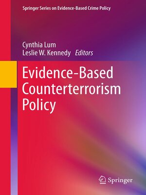 cover image of Evidence-Based Counterterrorism Policy